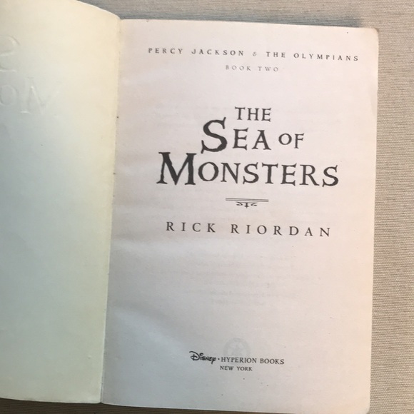 📚2/$6 The Sea of Monsters #2 Percy Jackson… - Picture 10 of 11